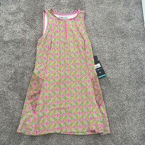 IBKUL NWT Chantal Hot Pink Lime Tennis/ Golf/ Athletic Dress Size Medium